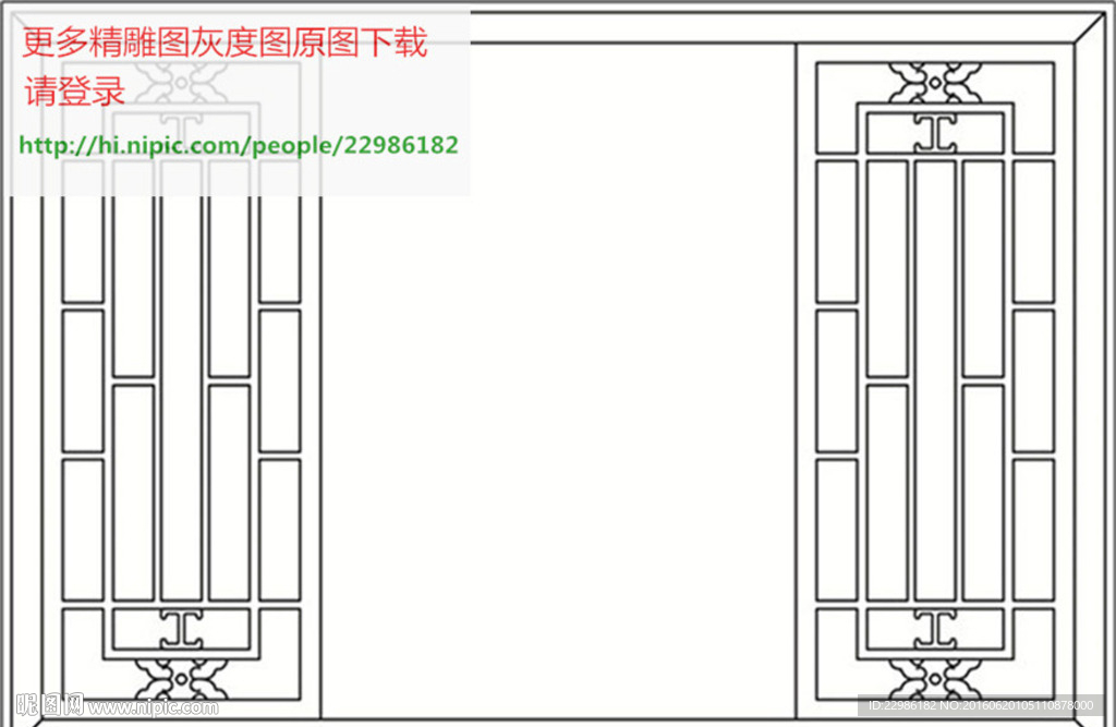 精雕线图 镂空JDP