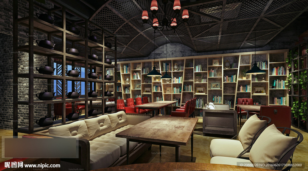 书吧 休息区 休闲区 咖啡厅