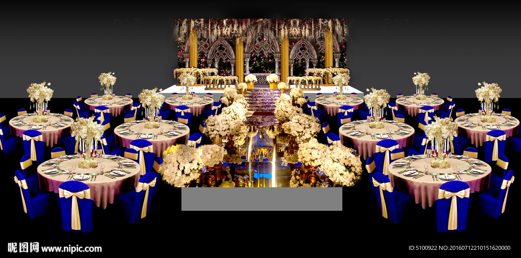 宫廷宝蓝主舞台