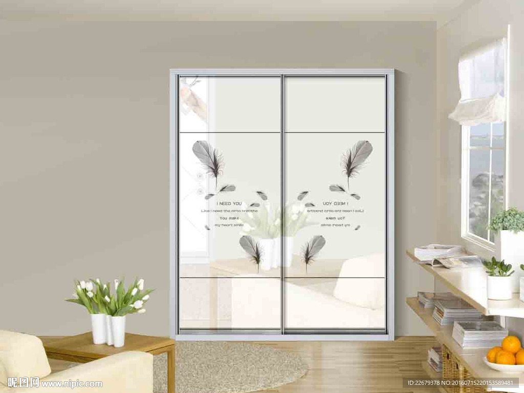 花纹 移门 衣柜门 推拉门