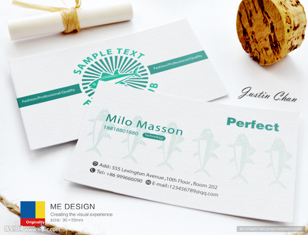 高档水族馆名片 海鲜名片