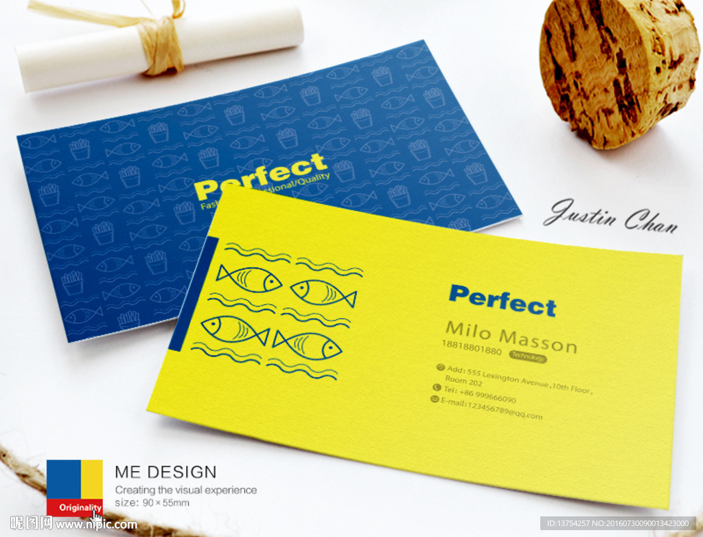 高档水族馆名片 海鲜名片