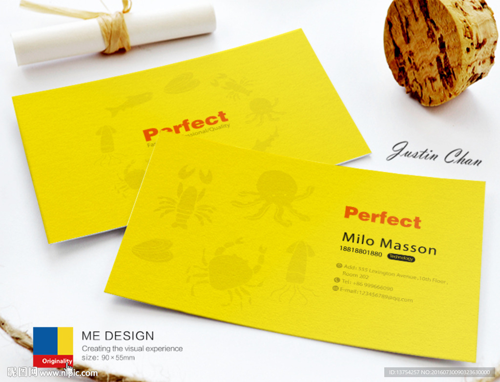 高档水族馆名片 海鲜名片