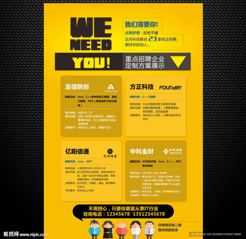 招聘海报