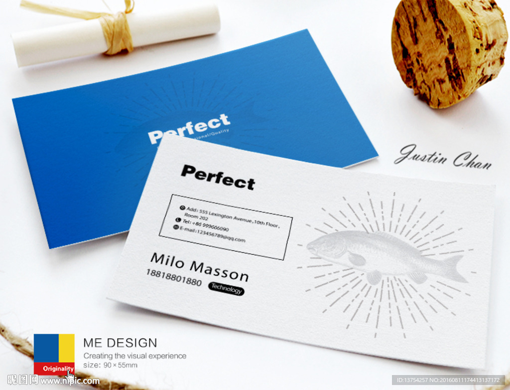 高档海鲜名片 鱼