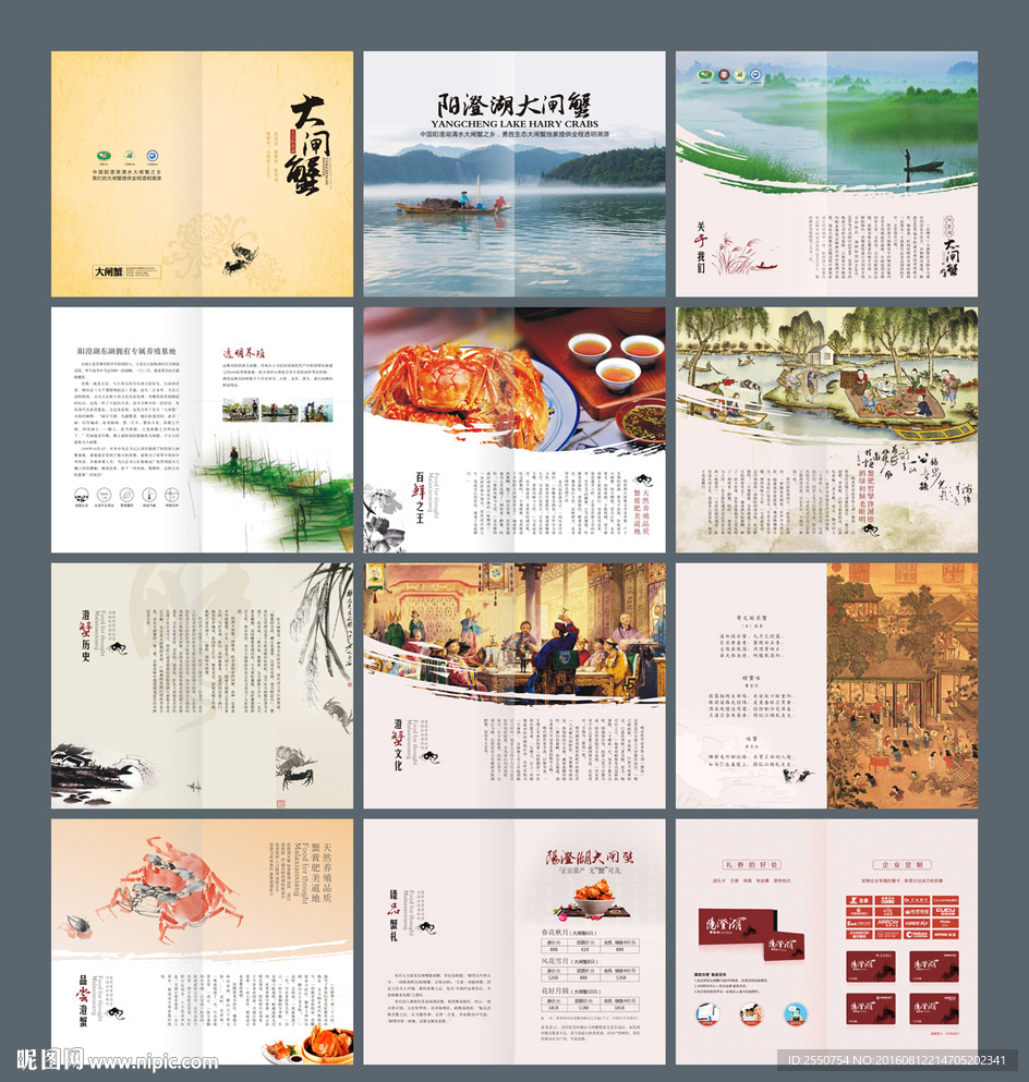 阳澄湖大闸蟹画册