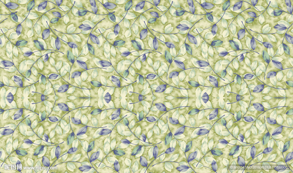 田园复古壁纸花纹背景