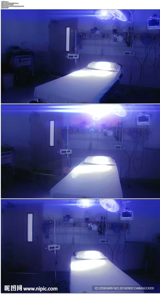 医院手术室急诊室视频素材