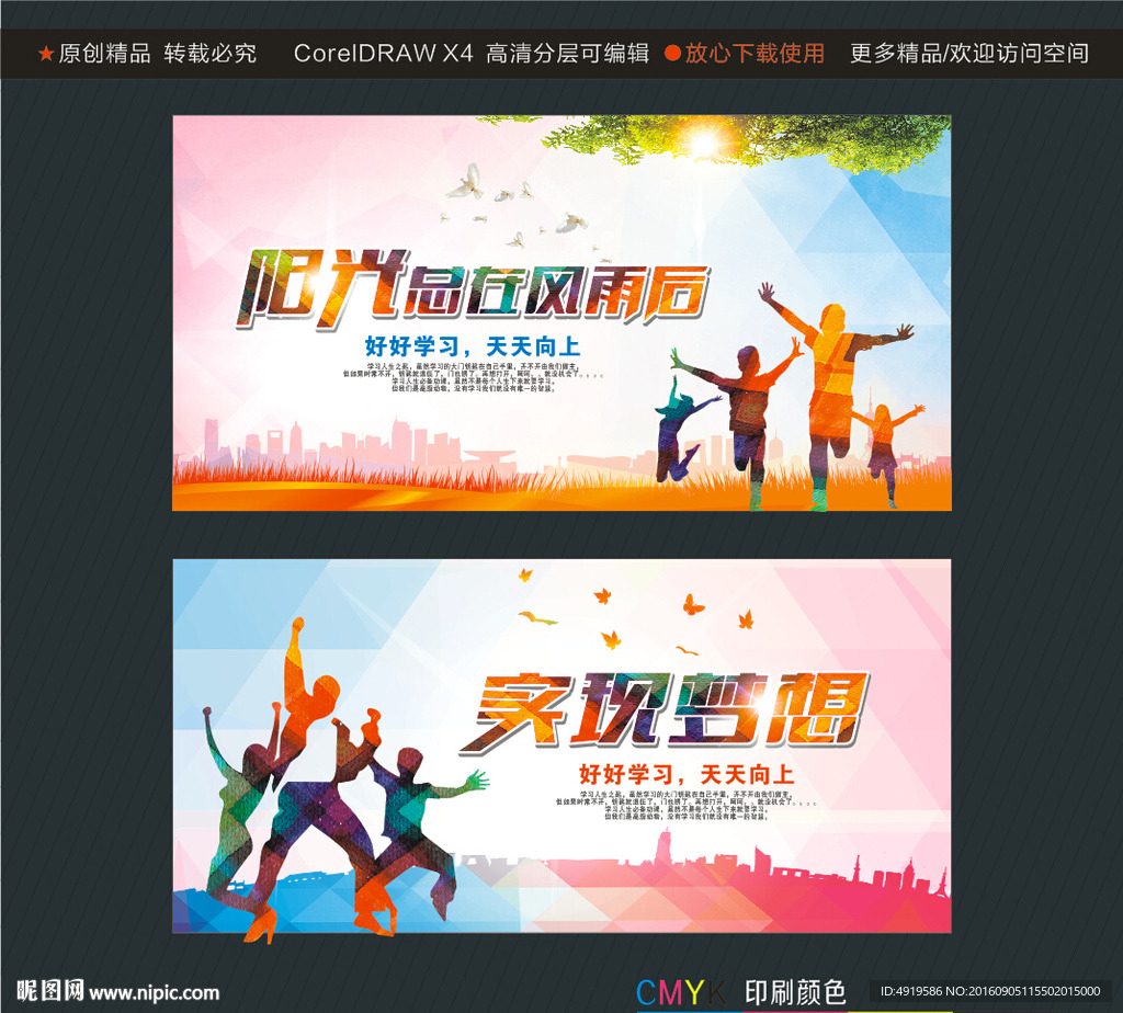 阳光总在风雨后 实现梦想