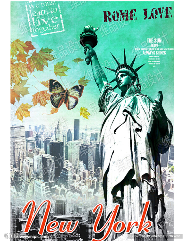 欧美风格装饰画