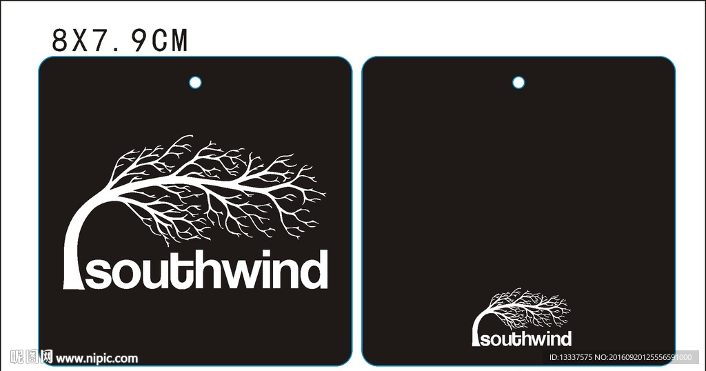 SOUTHWIND吊牌