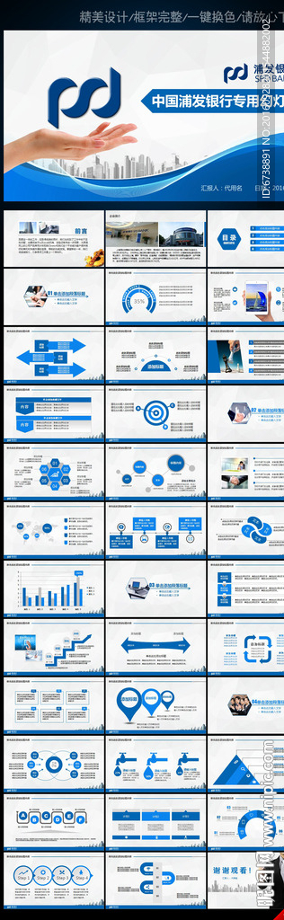 浦发银行浦东发展银行动态PPT