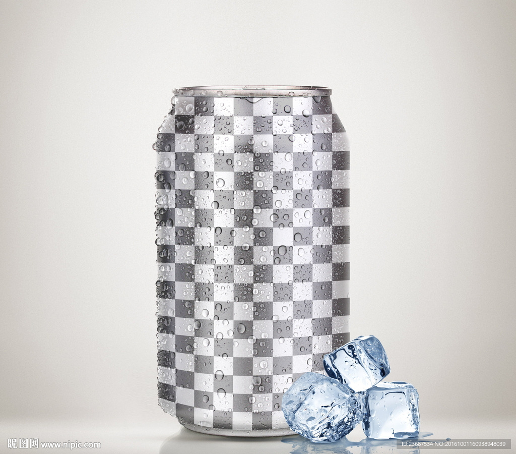 包装贴图效果图