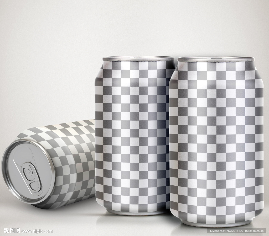 包装贴图效果图