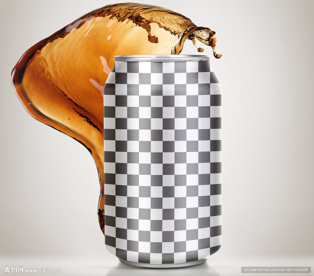 包装贴图效果图