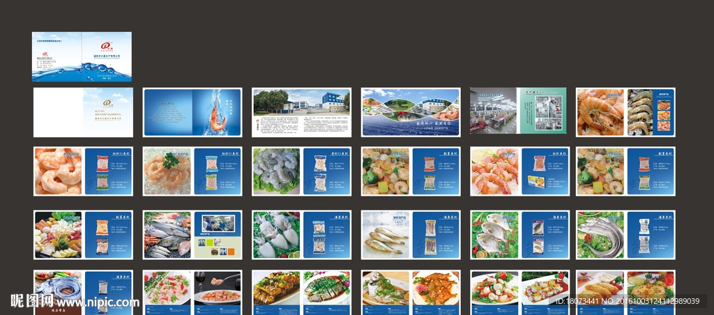 水产公司画册