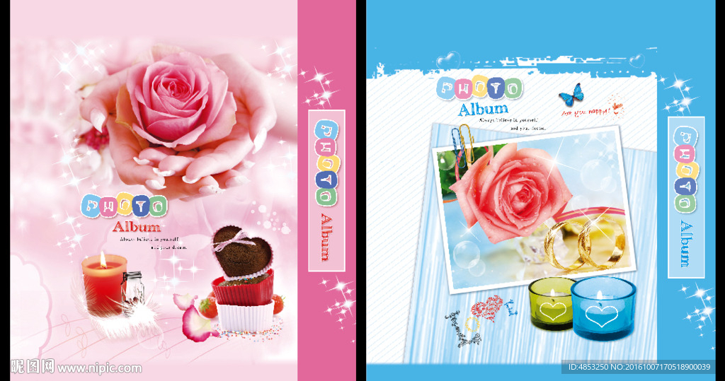 本本封面 礼品盒 相册