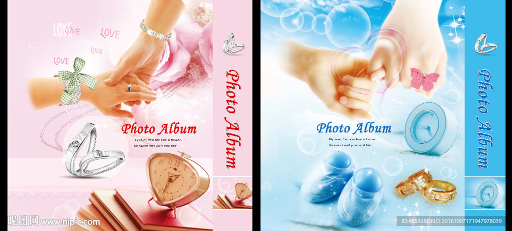 本本封面 礼品盒 相册