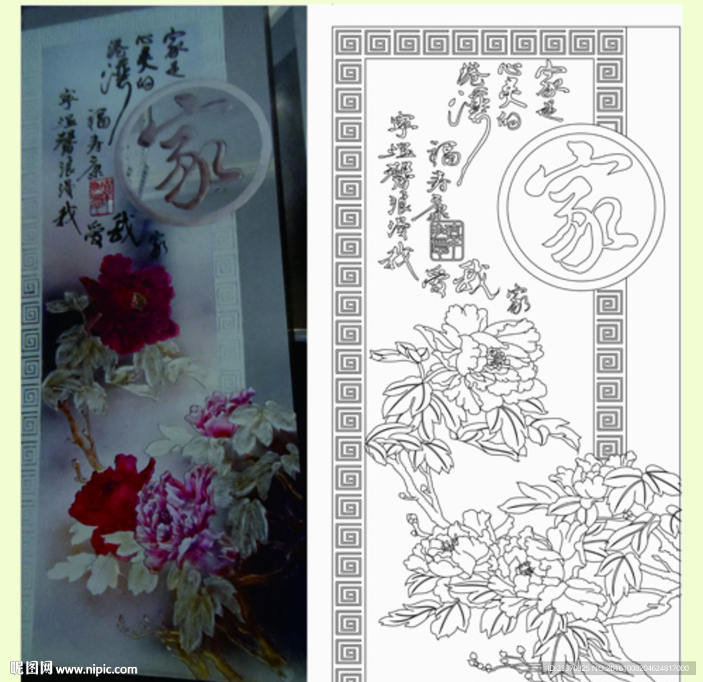 牡丹花温馨港湾