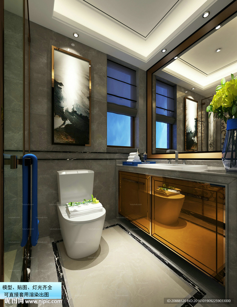 卫浴室 卫生间 洗手间