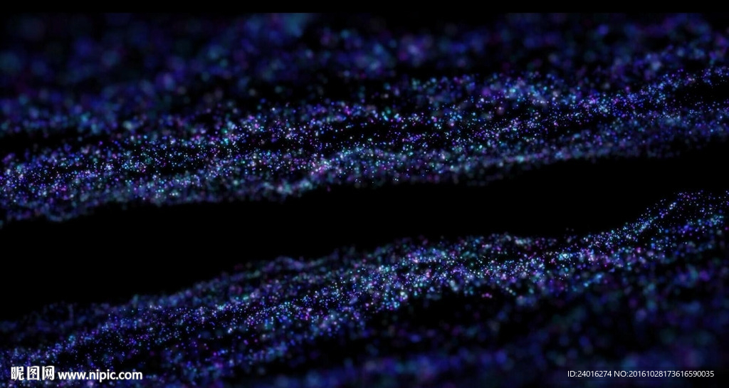 蓝色粒子运动的背景