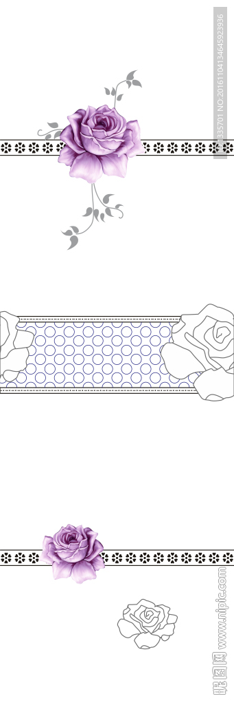 玫瑰花玻璃平开门