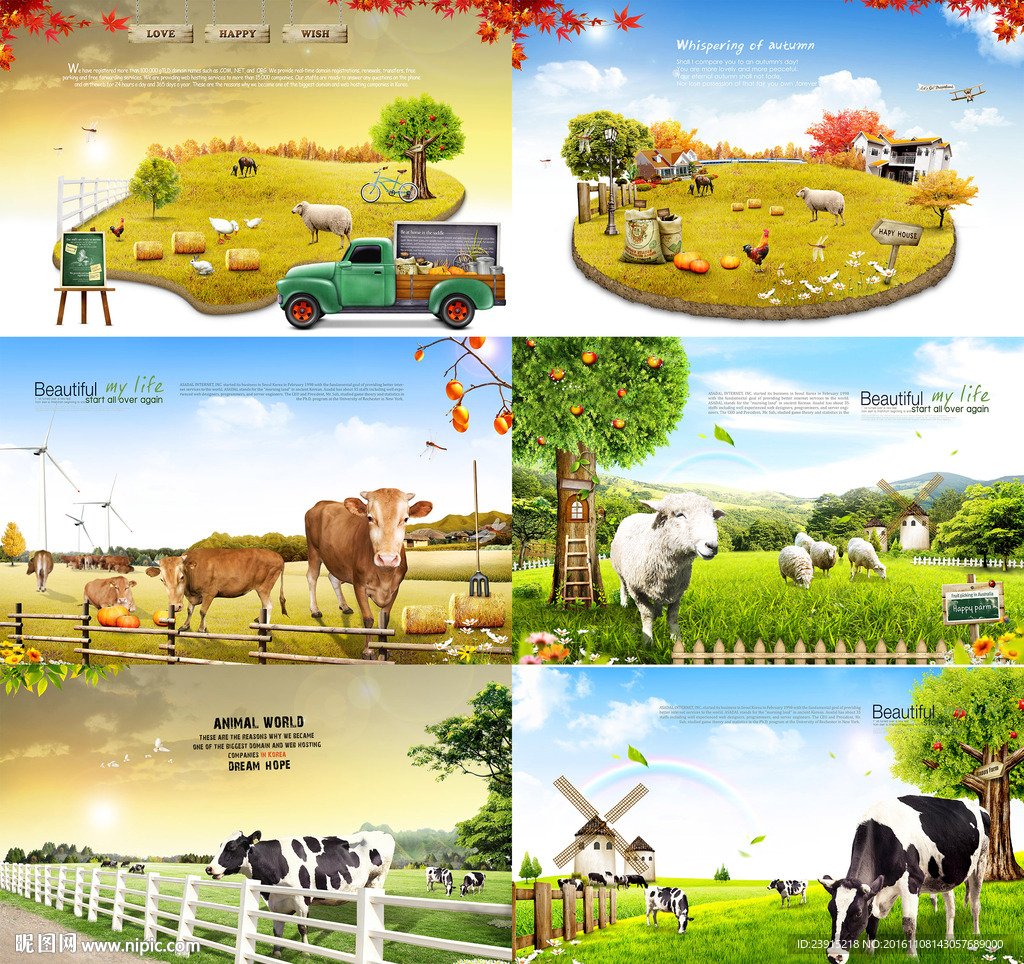 奶牛农场养殖广告