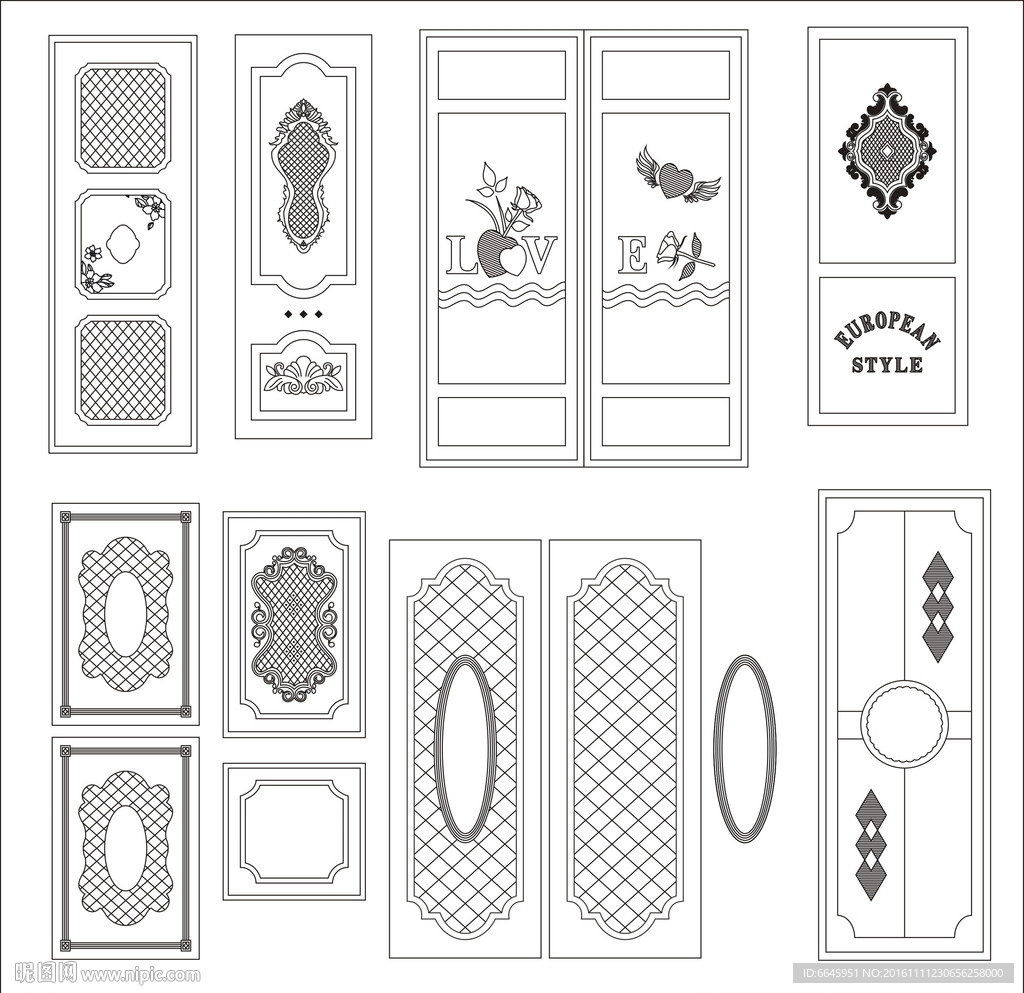 软包 精雕 路径