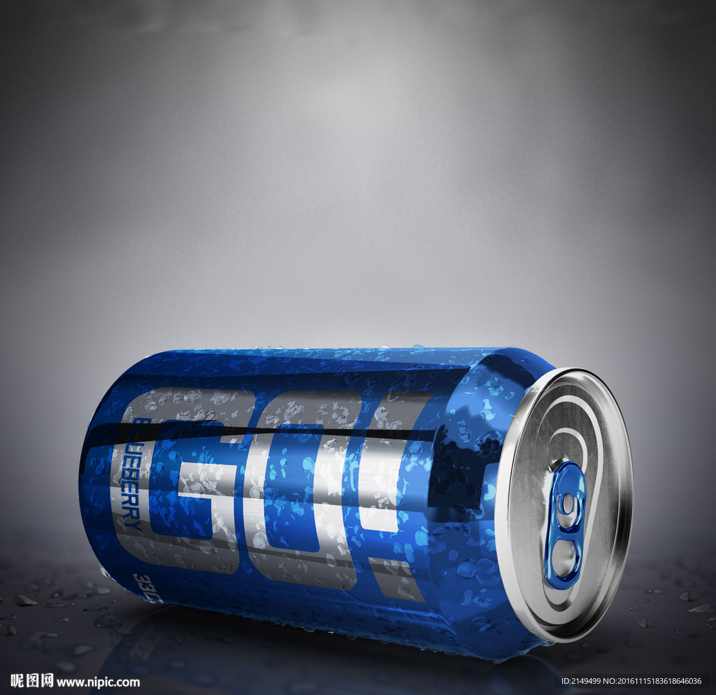 易拉罐包装智能模板