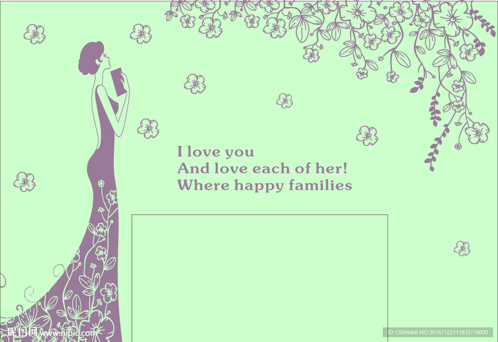 晚礼服美女剪影