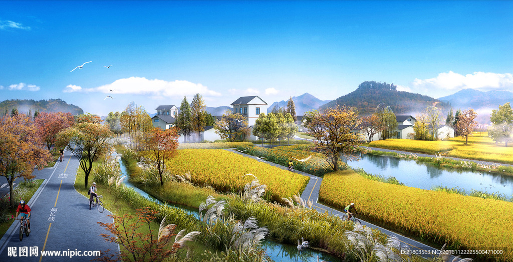 道路提升农庄效果