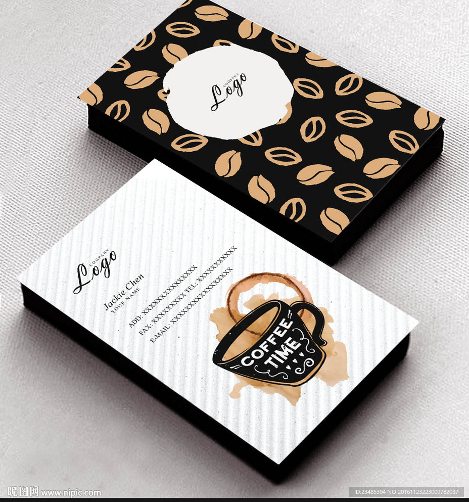 咖啡名片