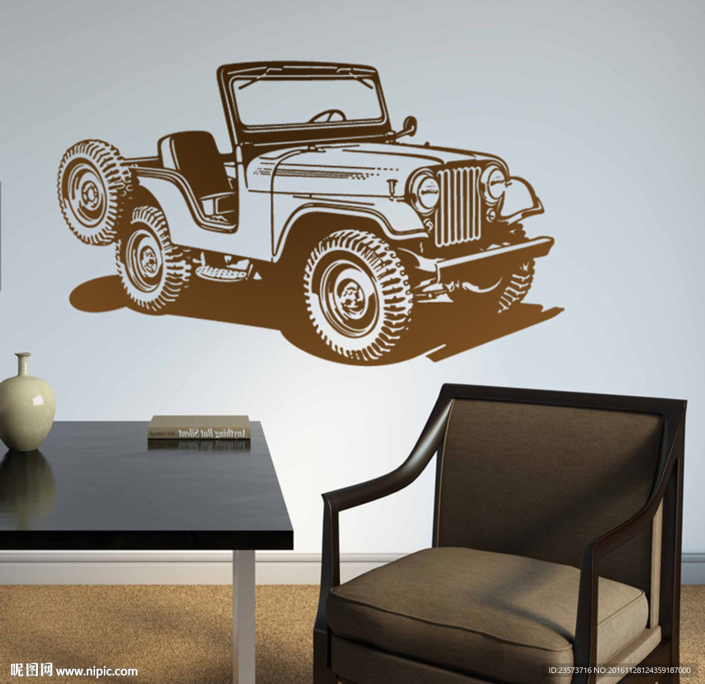 吉普车（矢量）