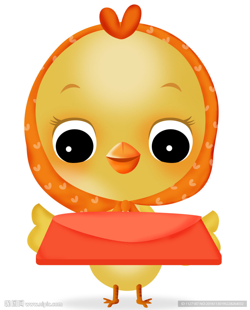 2017年鸡年卡通小鸡PSD