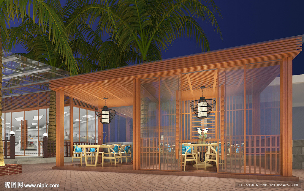 餐厅包房效果图