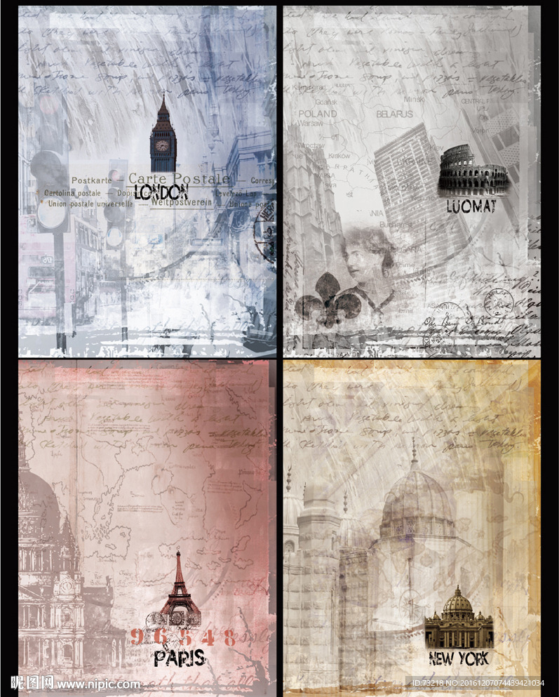 欧美名筑中性本本