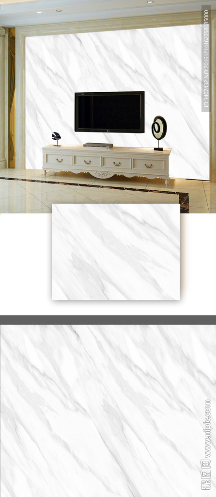 爵士白高清大理石纹巨幅高清背景