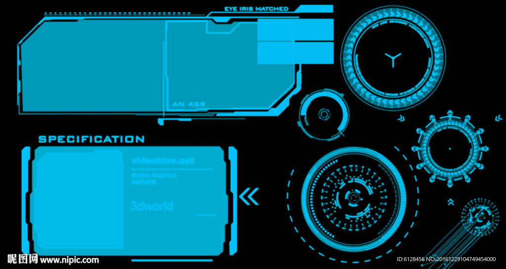 科技界面素材源文件