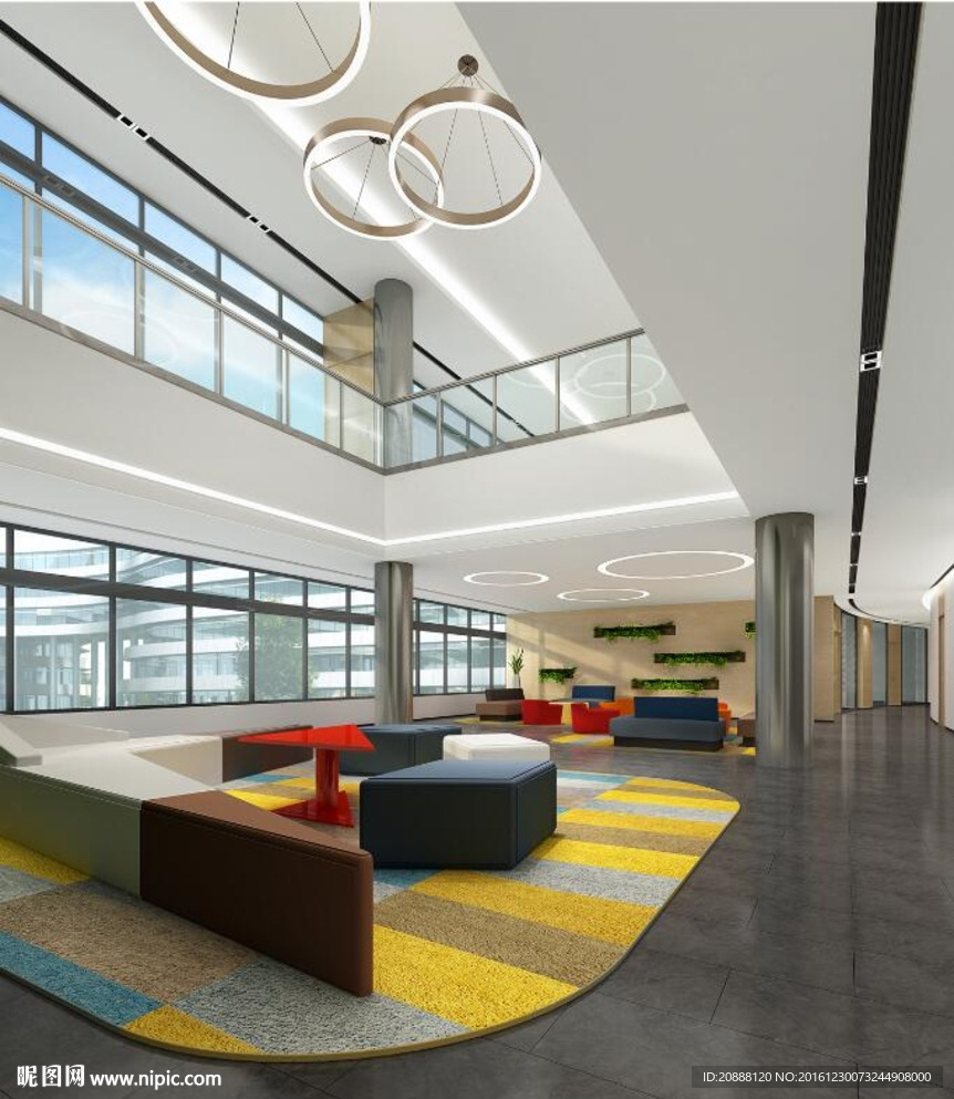 大堂接待区 休息区