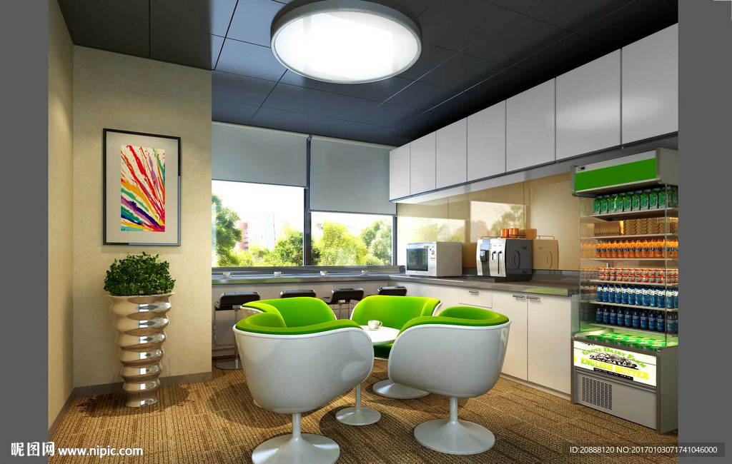 茶水间 茶水区 休息间