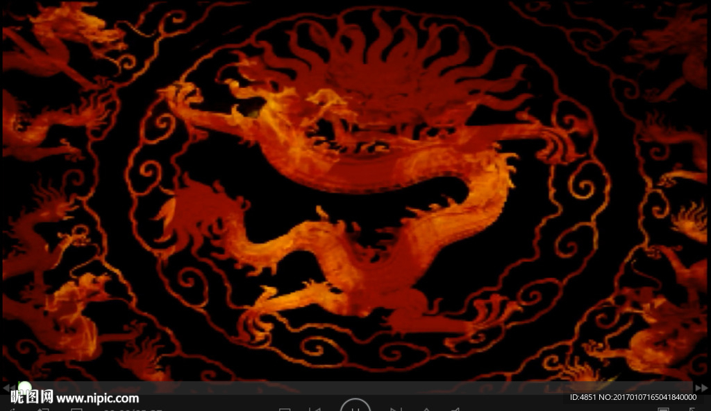 图腾金龙飞舞(有音乐)