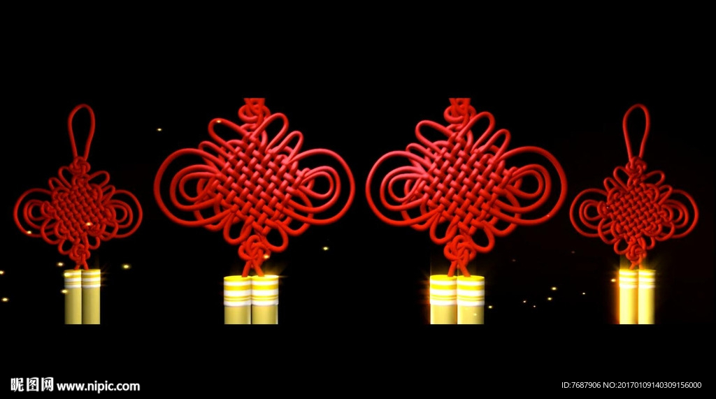 中国结 循环播放