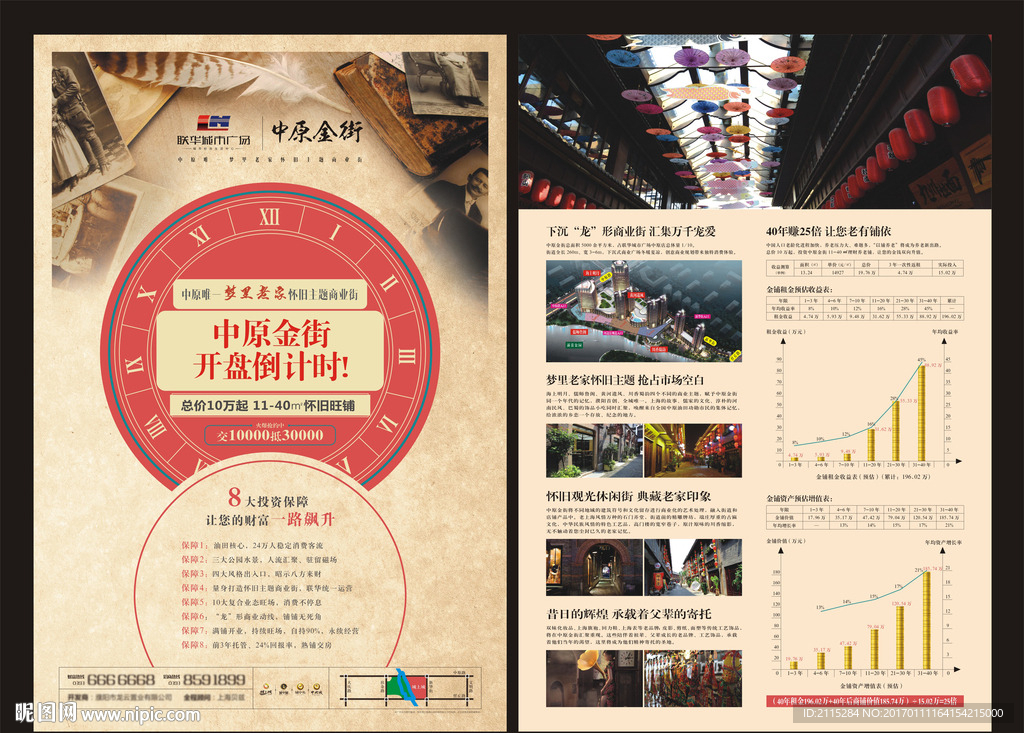 商业地产开盘单页