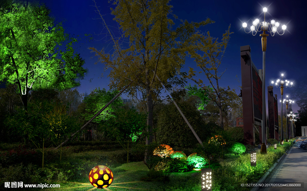 夜景亮化照明设计