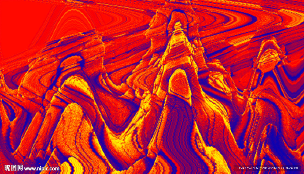 彩色虚幻绚丽背景图