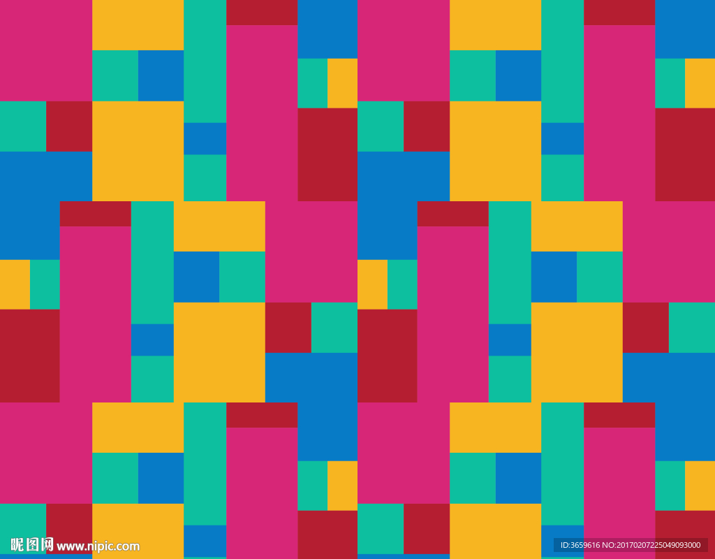 彩色 方块