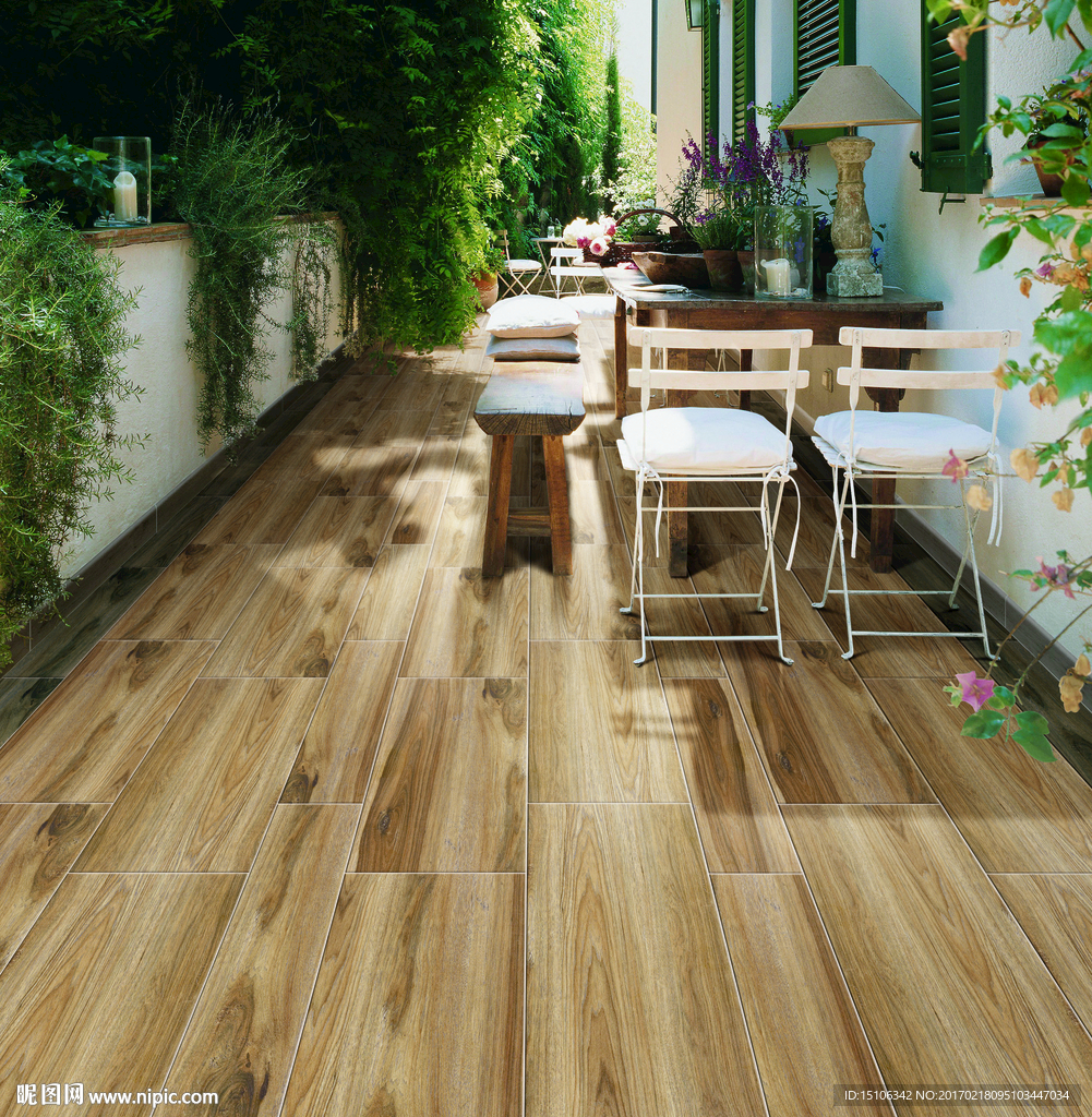 花园过道合层效果图