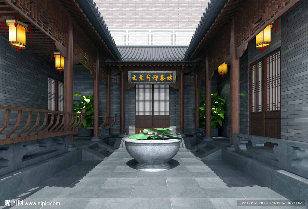 茶馆 茶坊外立面设计