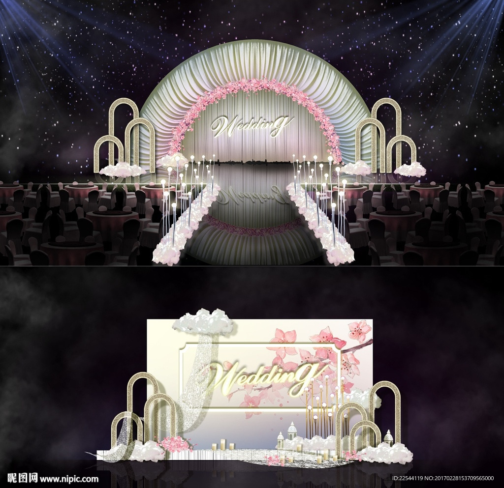 婚礼设计效果图