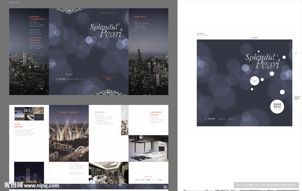 地产广告折页图片